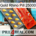 Gold Rhino Pill 25000 new01